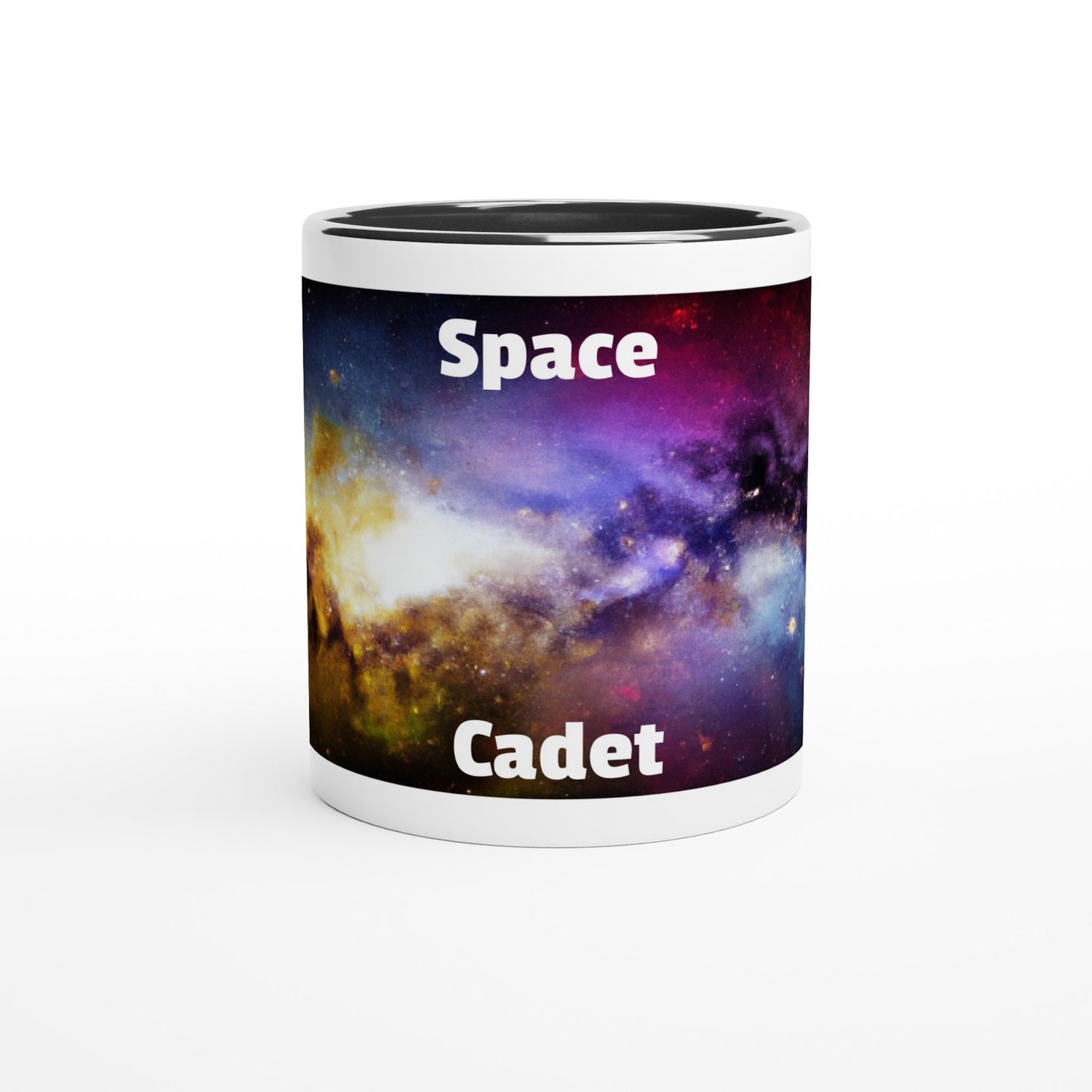 White 11oz Ceramic Mug with Color Inside