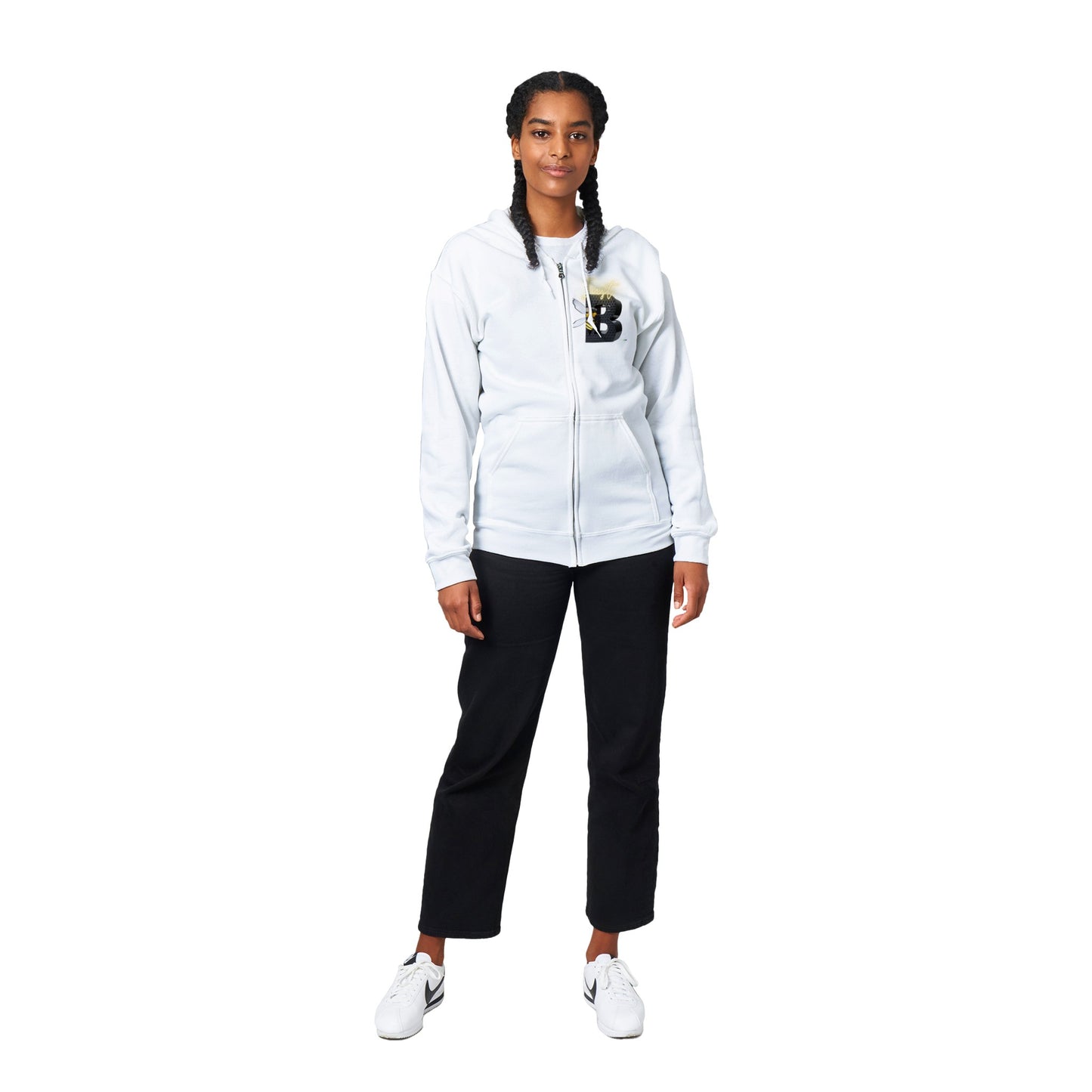 Rise Butterfly Phoenix Classic Unisex Zip Hoodie