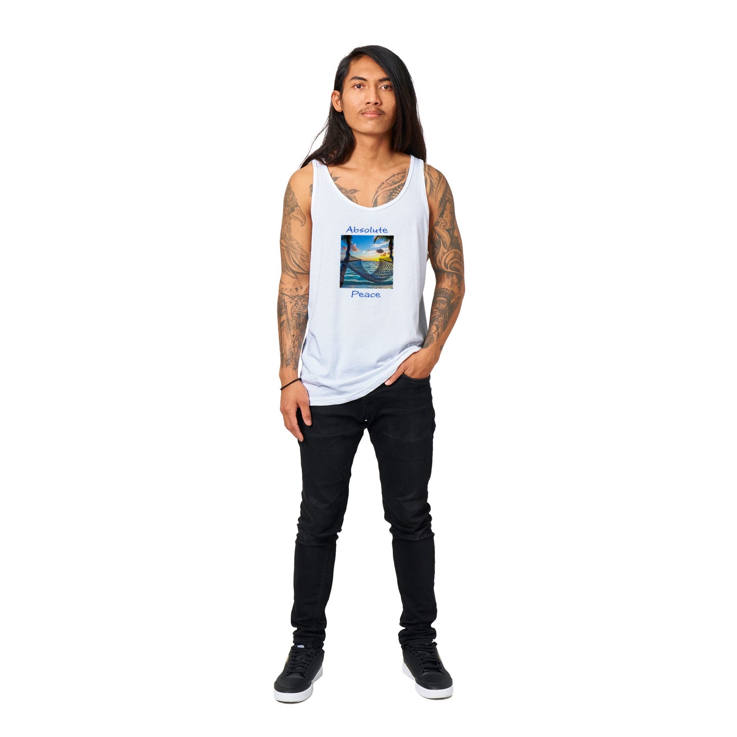 Premium Unisex Tank Top Absolute Peace